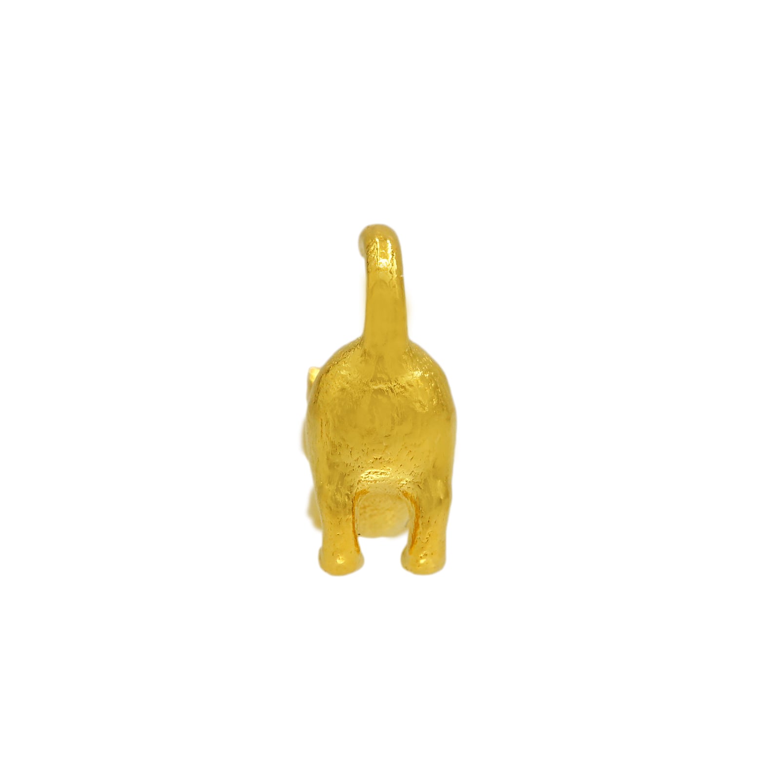 純金『背伸びする猫』約1g お守り 【JUNGOLD】 | JUNGOLD【純金の世界】