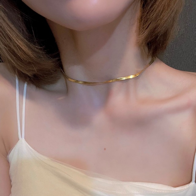 snake choker necklace