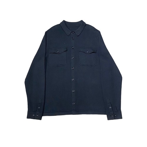 Vintage - Cotton Knit Shirt Jacket ¥11000+tax