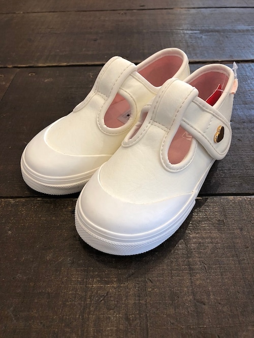 KIDS VANS ストラップ付 SLIP ON ホワイト