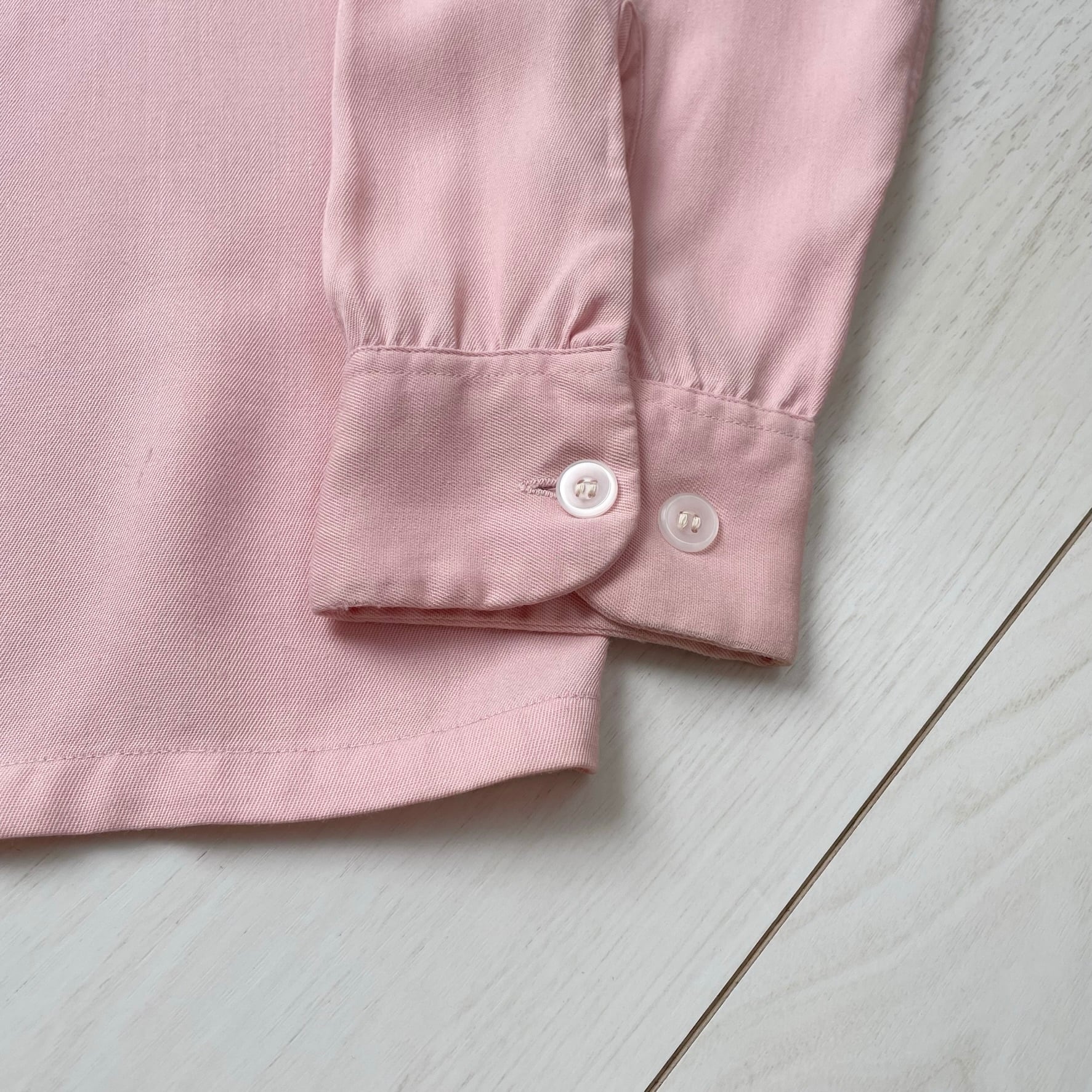 sizeM 50s 薄ピンク TOWNCRAFT ビンテージ レーヨンシャツ 開襟シャツ  