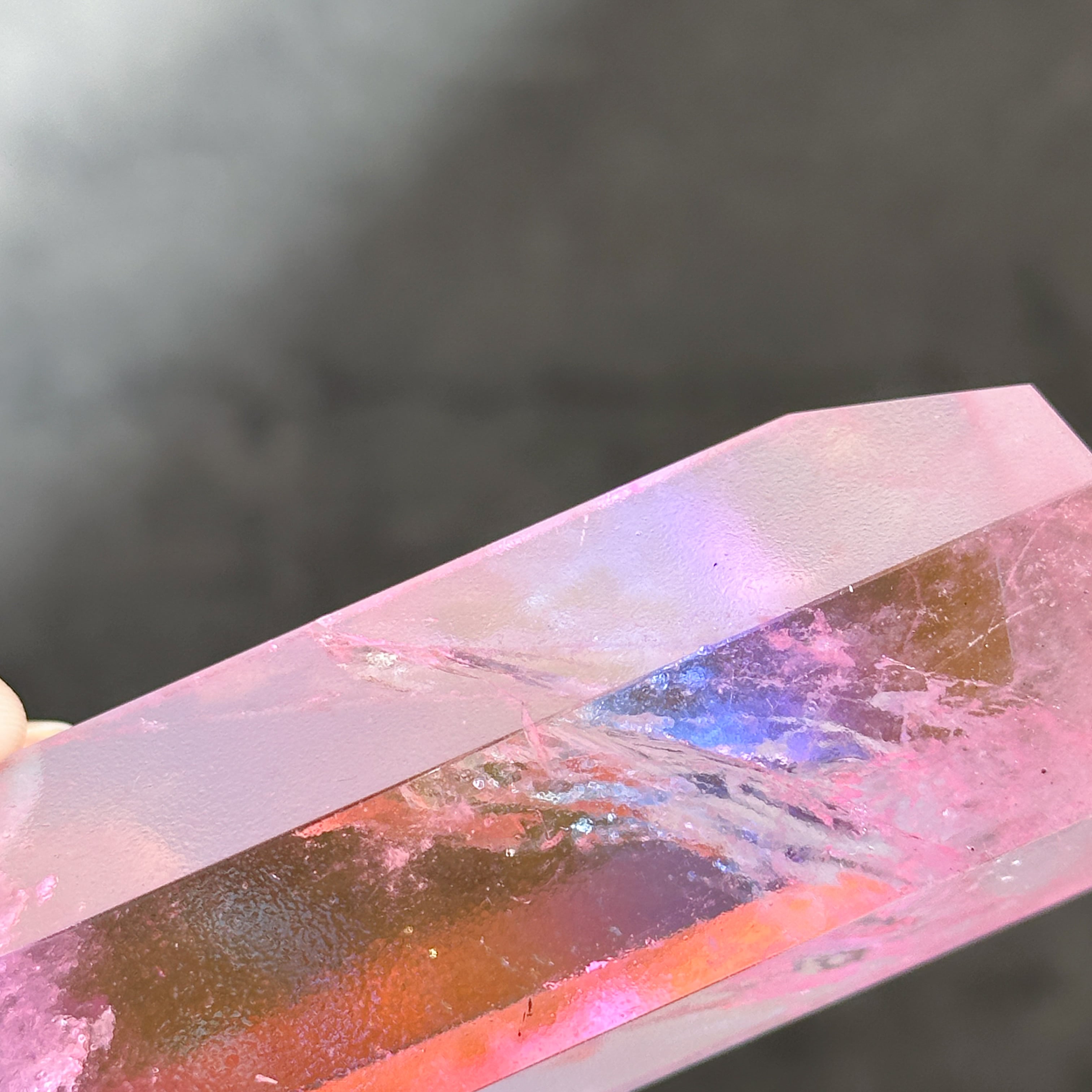 ピンクオーラクォーツ タワー52◇ Pink Aura Quartz ◇天然石・鉱物