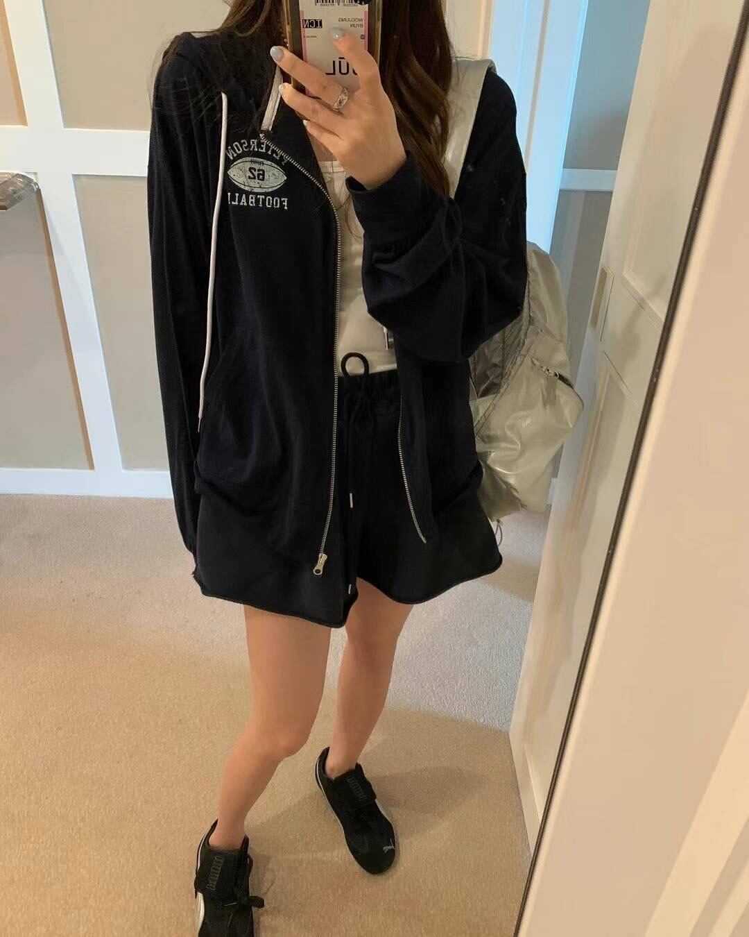 (即納)P.Y.T / sweat tuck short pants / 3color