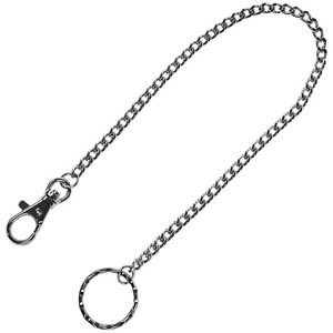 【在庫処分】ニッサチェイン キーチェイン 35cm No.21 ニッケル
