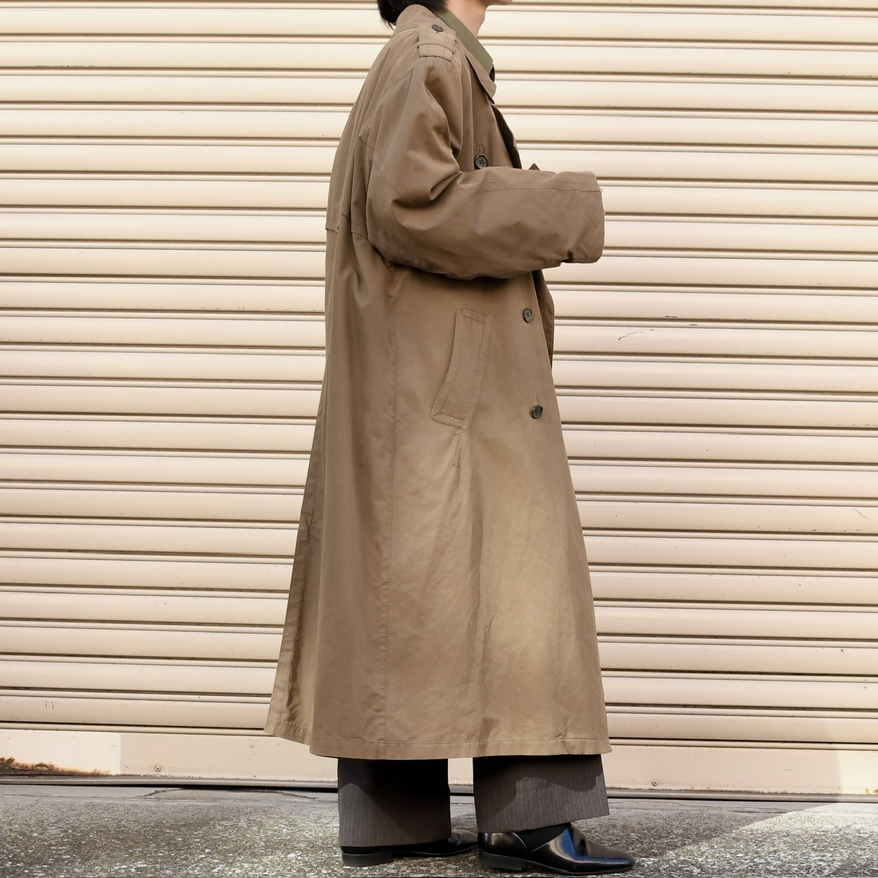 London Fog fade trench coat