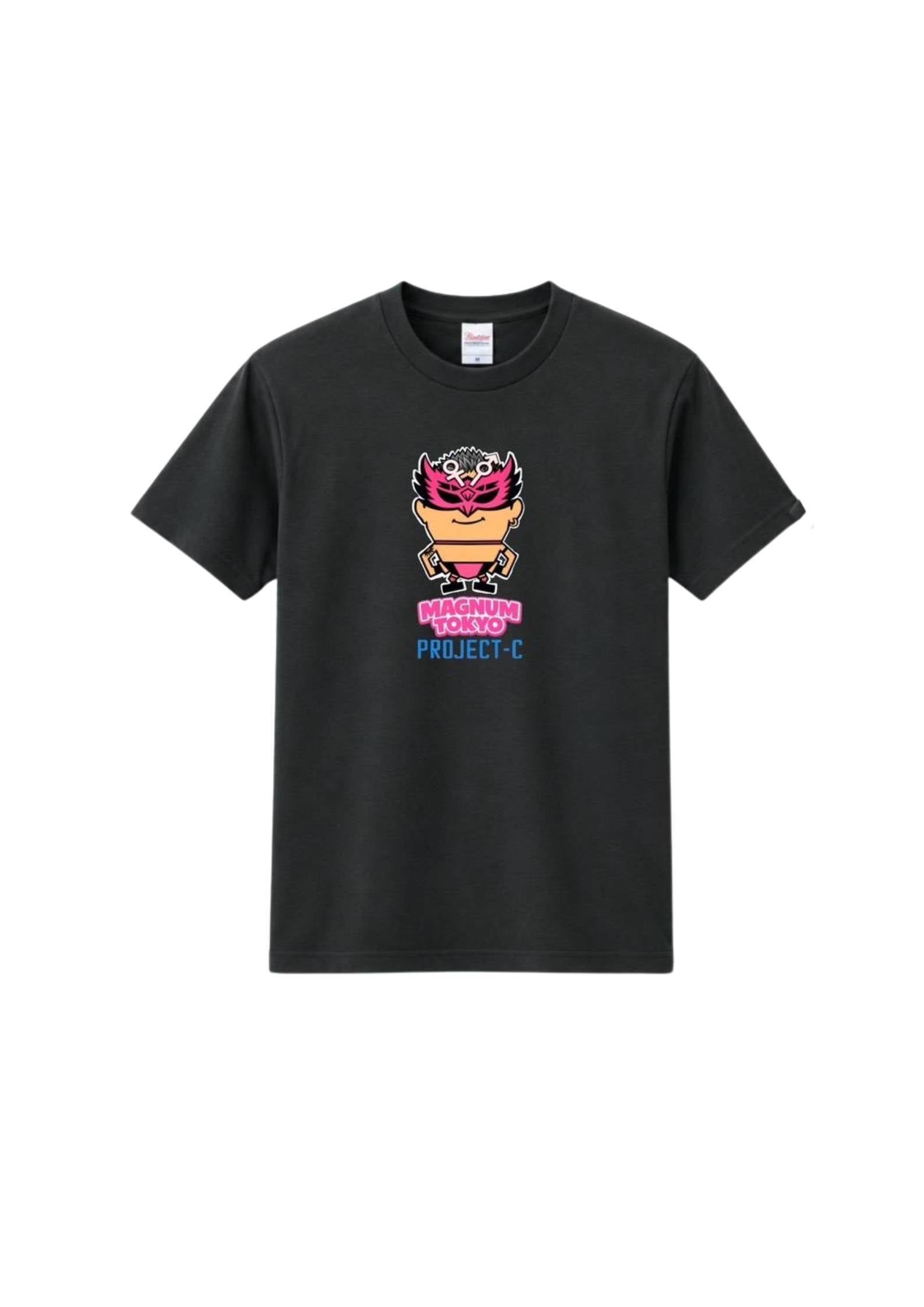 マグナムTOKYOマスク Tシャツ(スモークブラック) XXL～XXXL | CIMA LAND