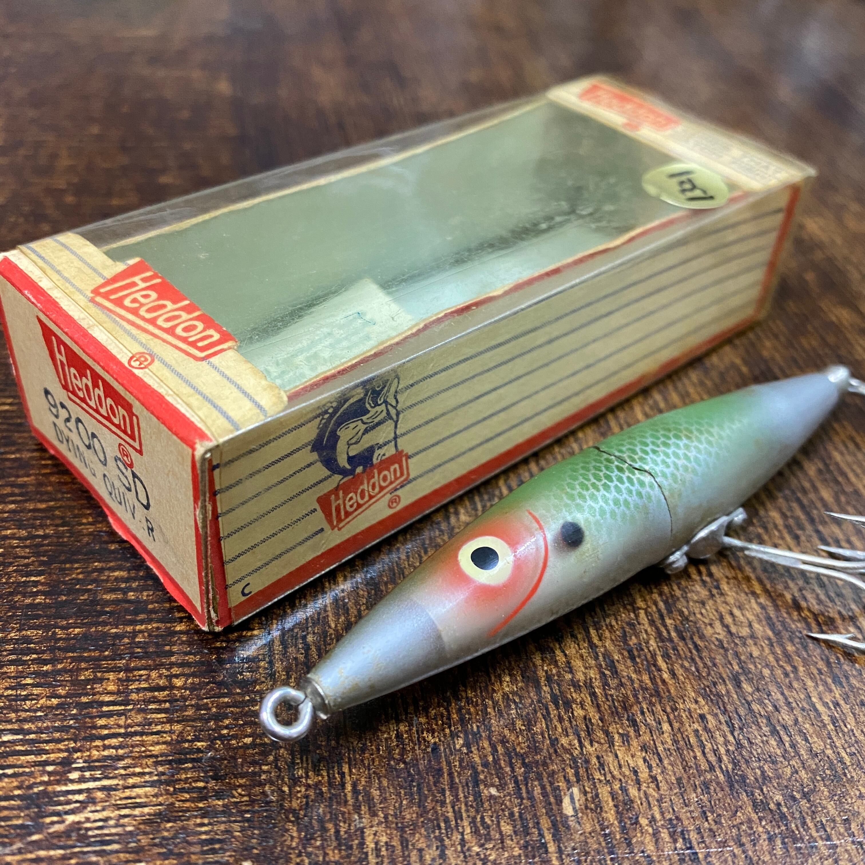 Leurre Heddon années 80 Dying-Quiver Kyg/G Smith vintage occasion Leurre Heddon années 80 Dying-Quiver Kyg/G Smith vintage occasion