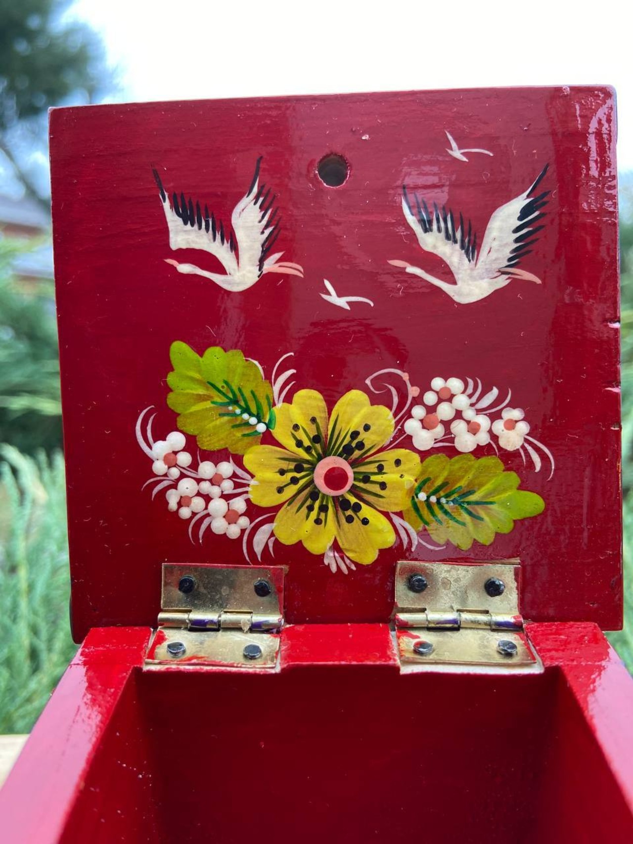 ペトリキフカ・ジュエリーボックス 9сm（ホメンコ） - 6