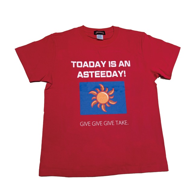 琉球アスティーダ　ASTEEDAY！ Tシャツ（レッド)