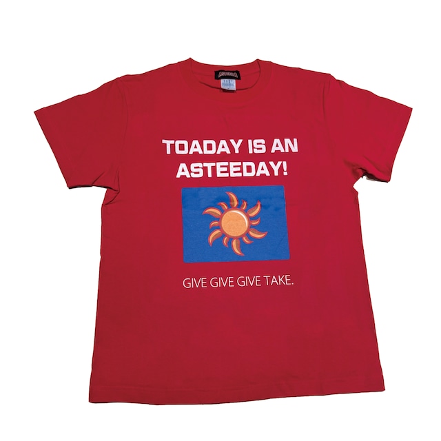 琉球アスティーダ ASTEEDAY! Tシャツ(レッド)