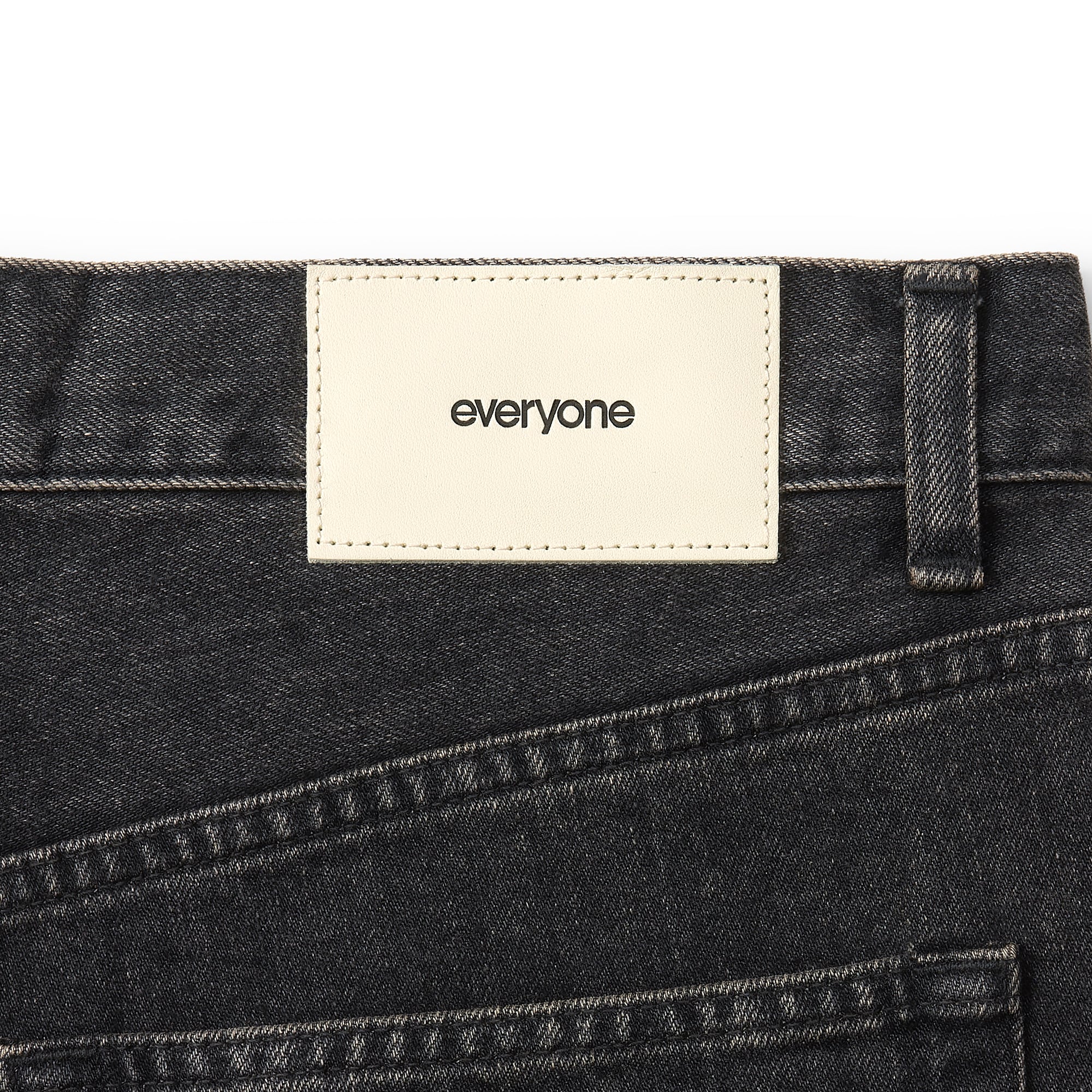 everyone wide jeans (HEATHER BLACK) | everyone