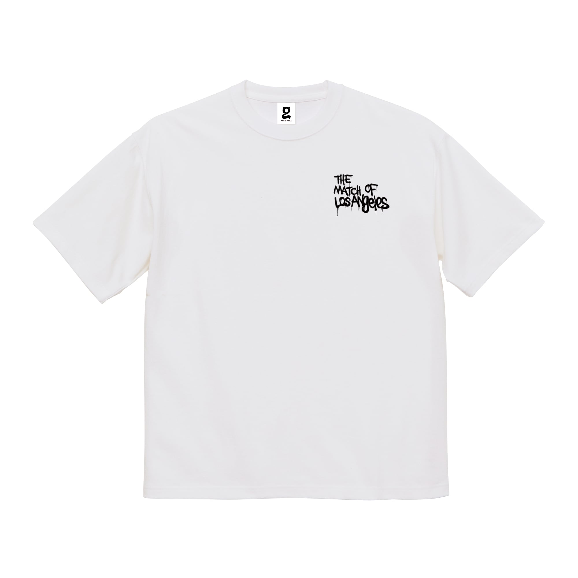"The Match of Los Angeles"Big Silhouette T-shirt