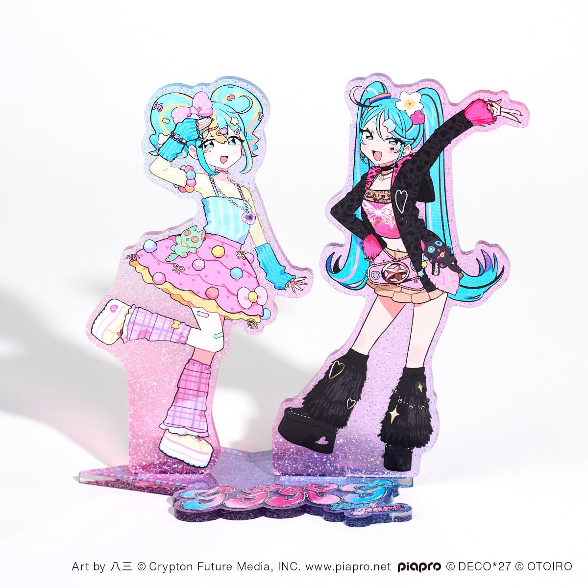 ラブパラ】グリッターアクリルスタンド | OTOIRO ONLINE STORE