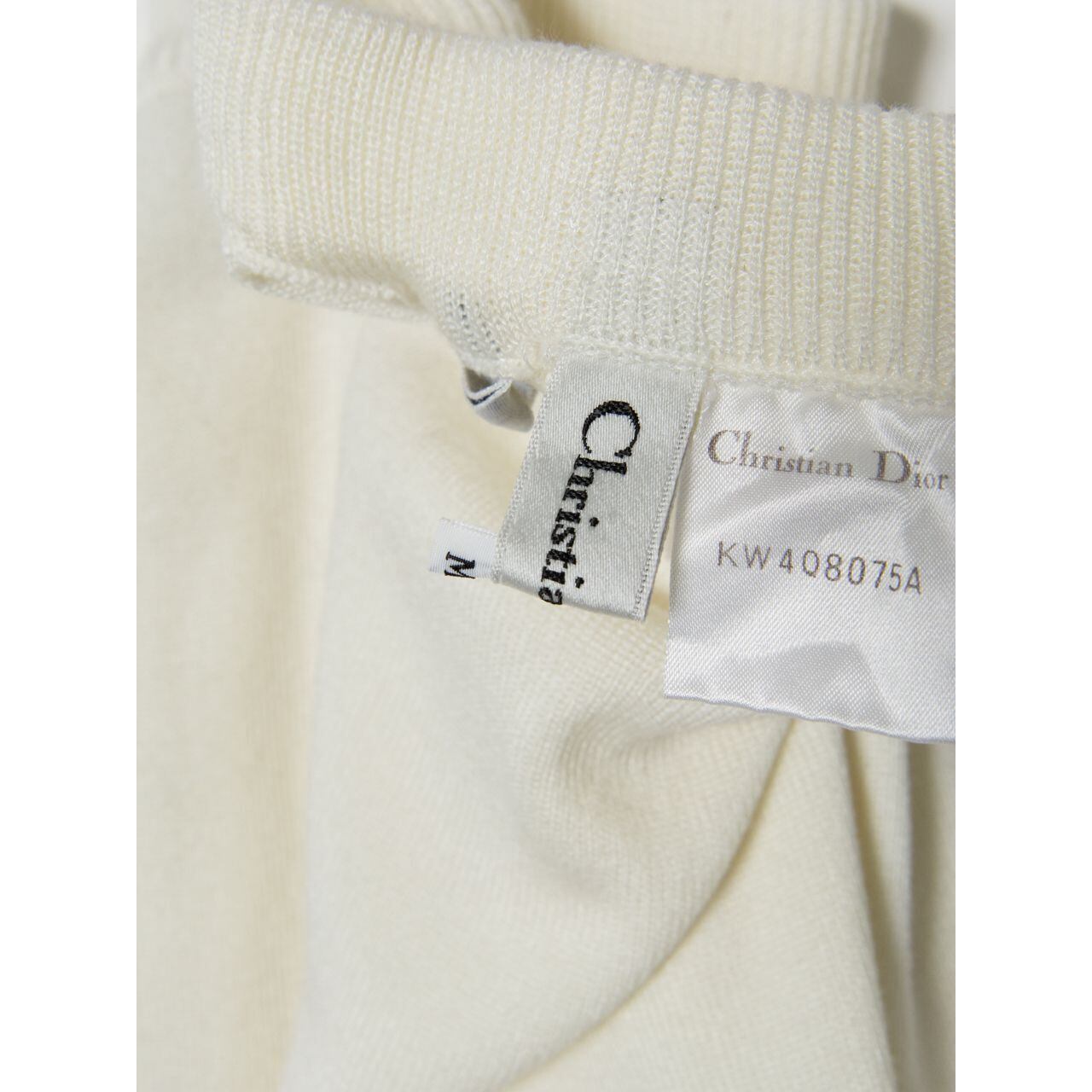 【Christian Dior 】Cotton-rayon knit skirt（クリスチャンディオール コットンレーヨンニットスカート）10d
