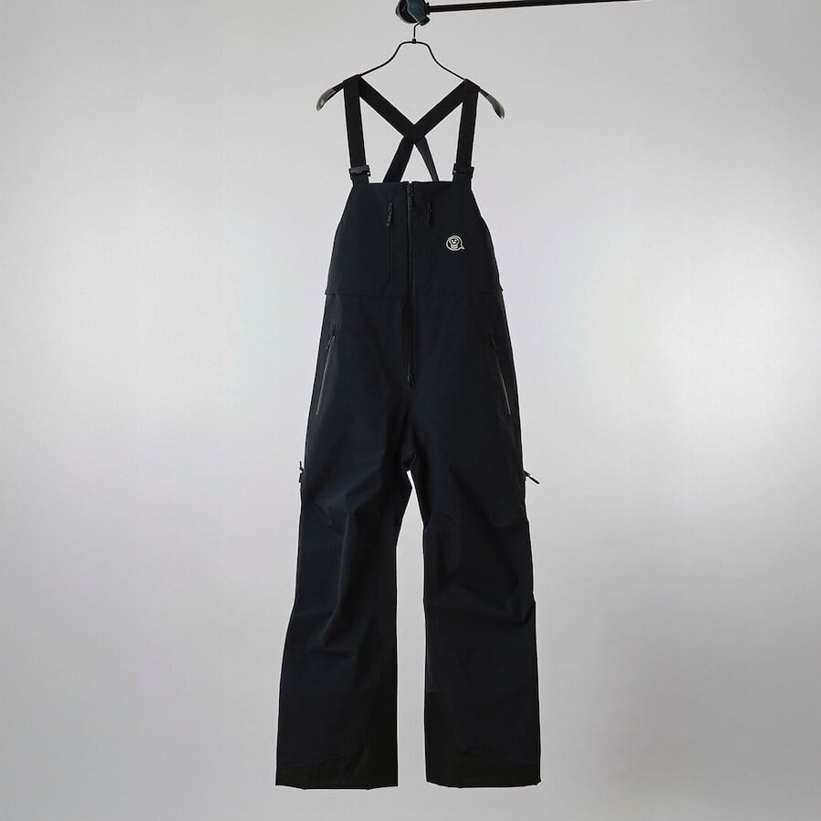 UNFUDGE 『 PEEP BIB PANTS - BLACK 』 26/27 アンファッジ