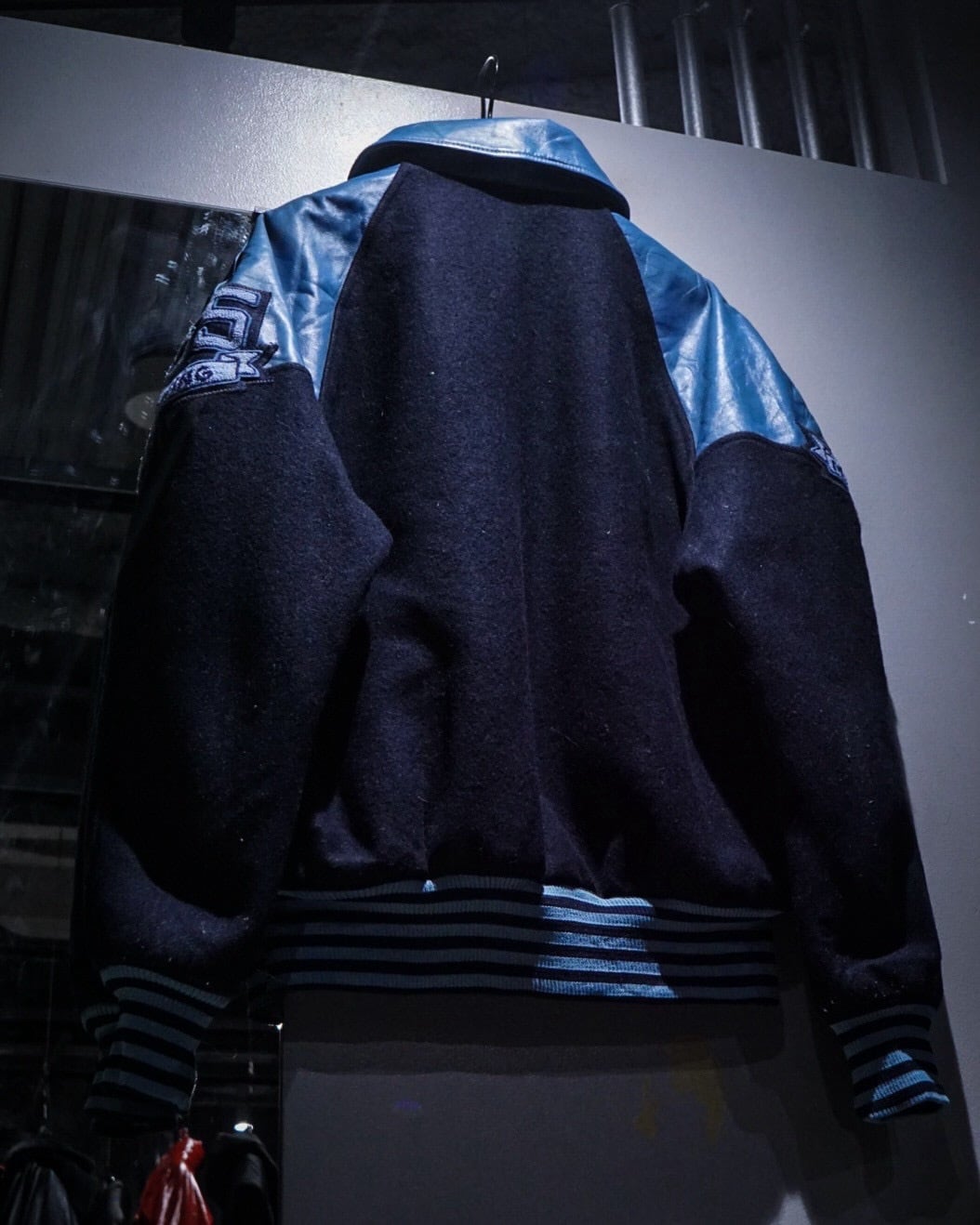 add (C) vintage】70's〜80's Good Design Vintage Stadium Jacket