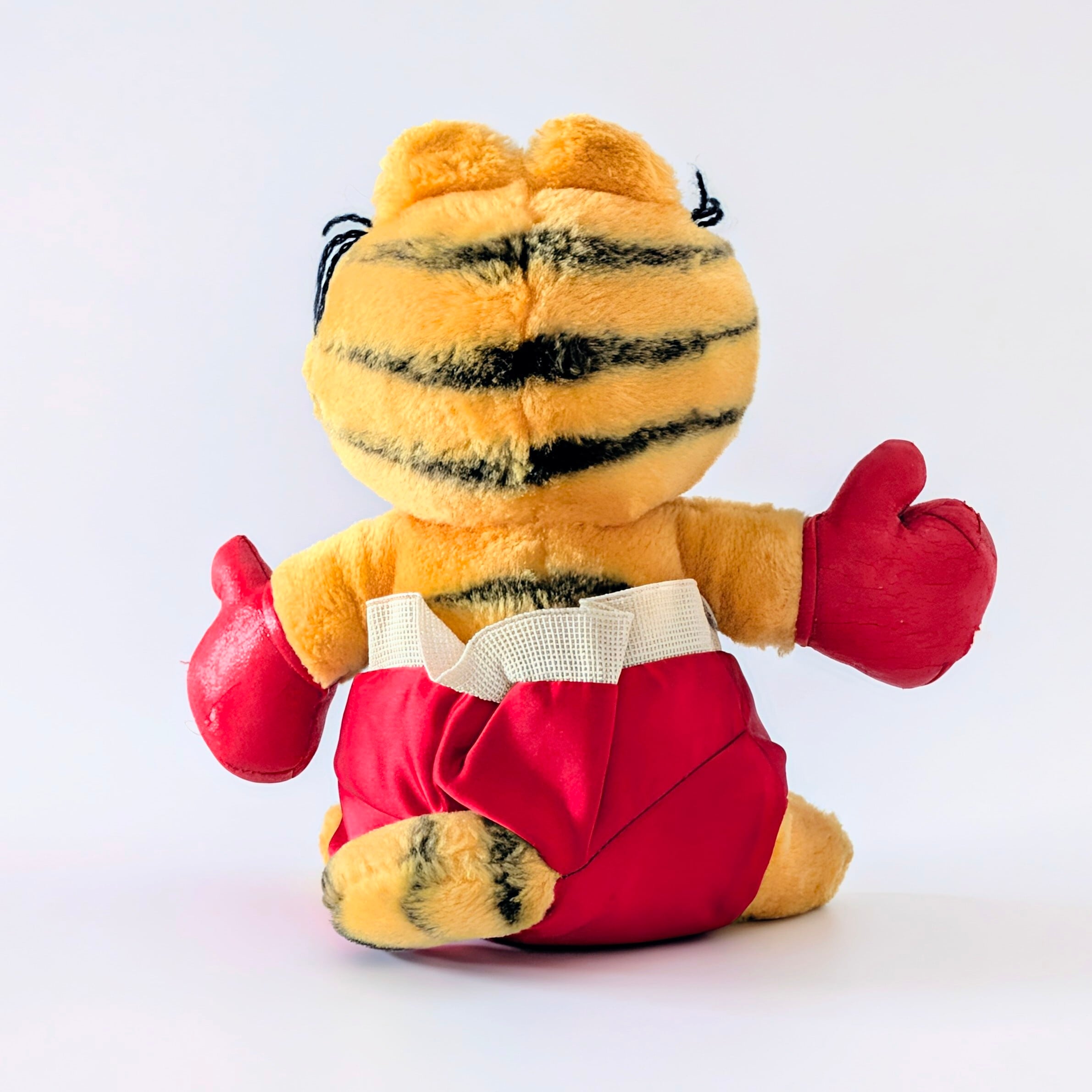 ☆ VINTAGE 1980年代初期 ☆【 Garfield ( ガーフィールド ) 】『 boxer ボクサーガーフィールド 』【A】ぬいぐるみ プラッシュ plush 1980年代年製 〚アメリカン雑貨 アメトイ〛