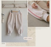 韓国子供服 / 26winter / puella FLO / オリーブパンツ / キッズ / 冬服 *90~140*