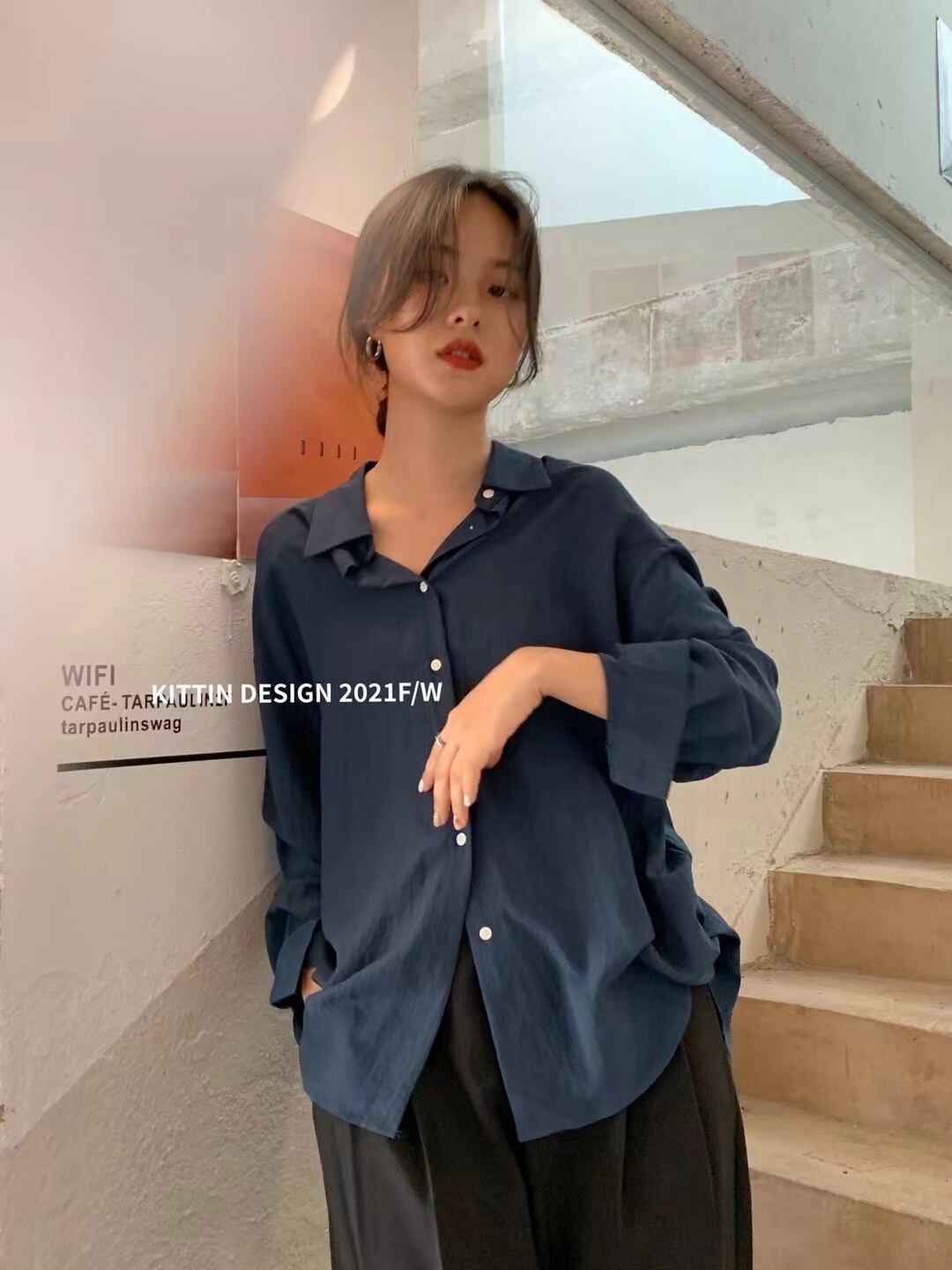 バックシャンブラウス　AJ2205-739