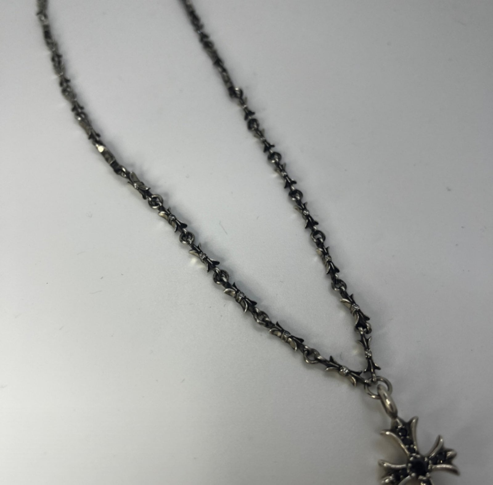 クロムハーツ ネックレス オールダイヤ