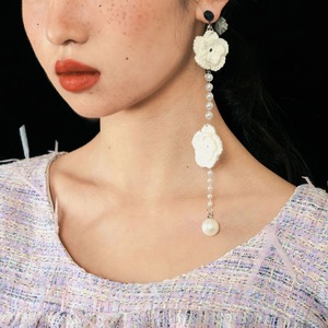 Three-Dimensional Textured Earrings