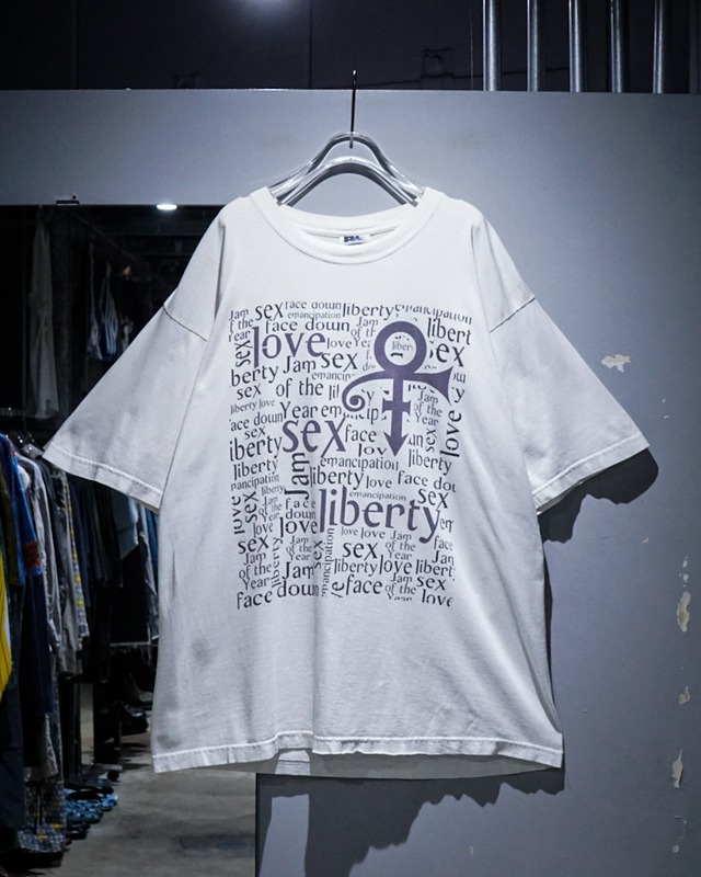 【add (C) vintage】“Prince”“JAM of the YEAR”World Tour Loose T-Shirt