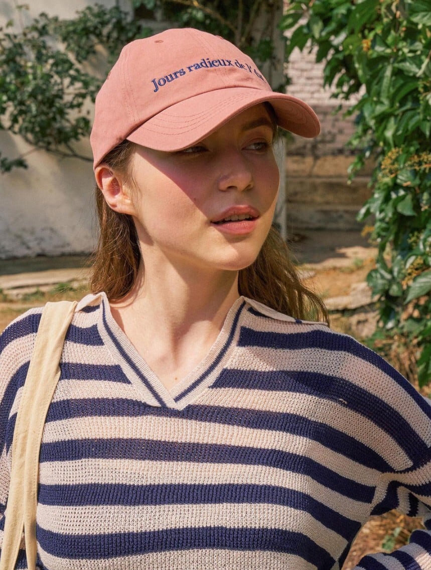 【HOTEL PARIS CHILL】韓国プチプラ Voyage Baseball Cap ☆ENHYPEN ソヌ 着用!!【HOTEL PARIS CHILL】Voyage Baseball
