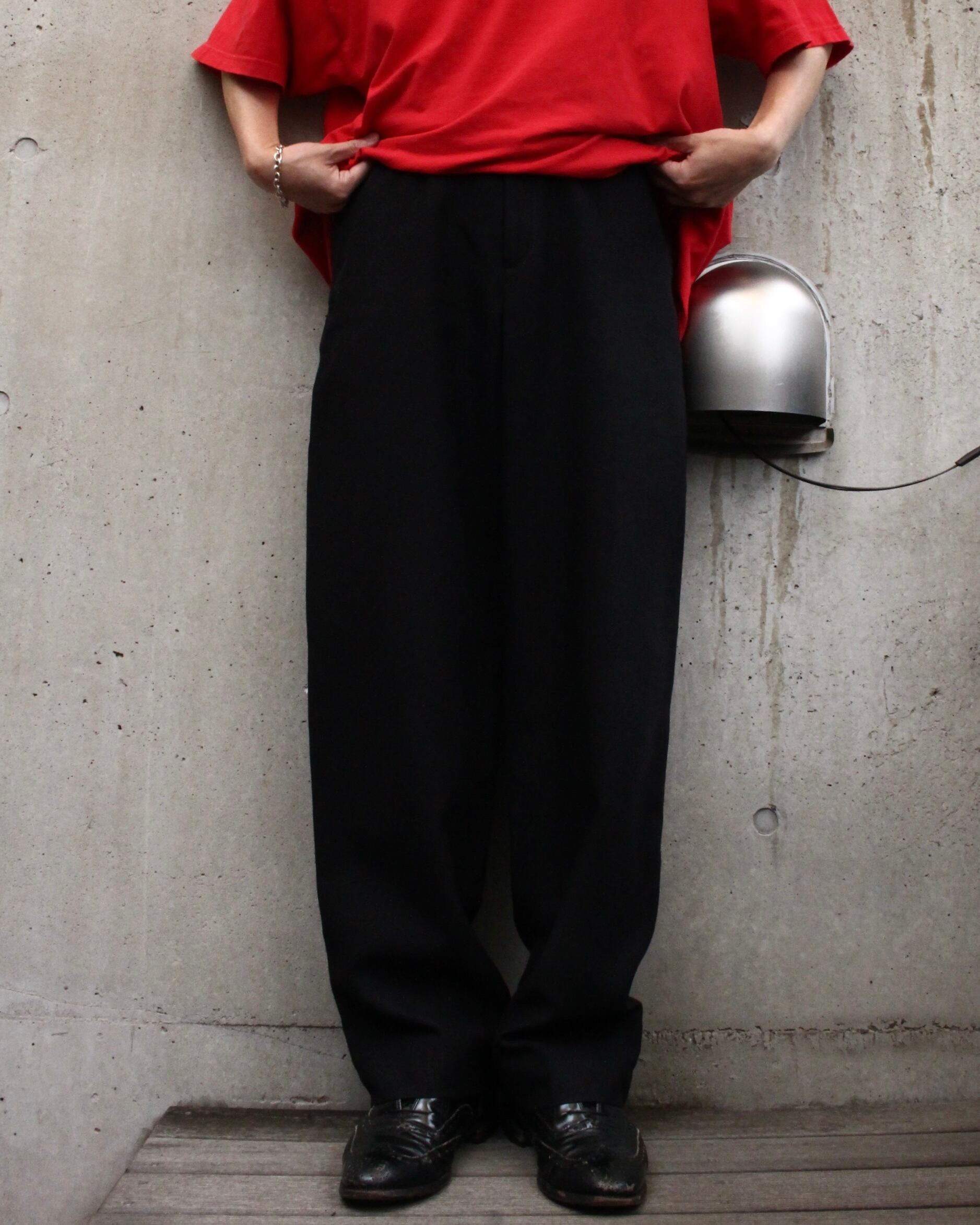 90's Levi's Travelers Black Wide Slacks Pants | DARAM