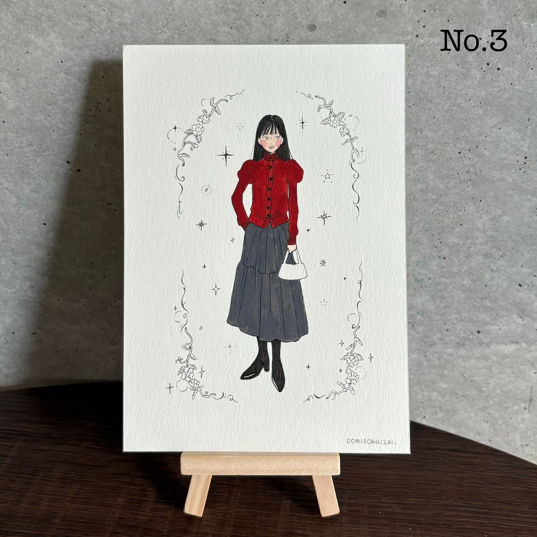 fashion illustration / B6