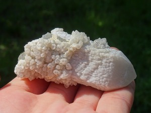 ホワイトキャンドルwithドゥルージークォーツ