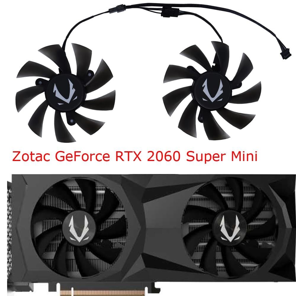 汎用交換 DIY グラフィックカードファン Zotac用 GeForce RTX 2070