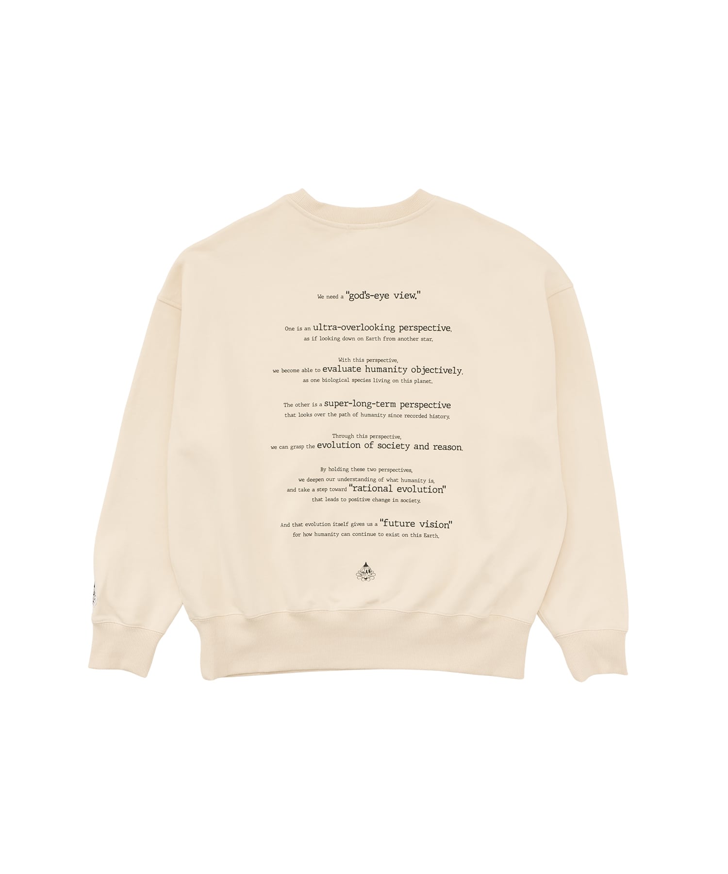 GOD'S EYE VIEW SWEAT TRAINER［HSC010］ | HAPPY SAUCE