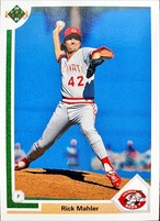 MLBカード 91UPPERDECK Rick Mahler #613 REDS