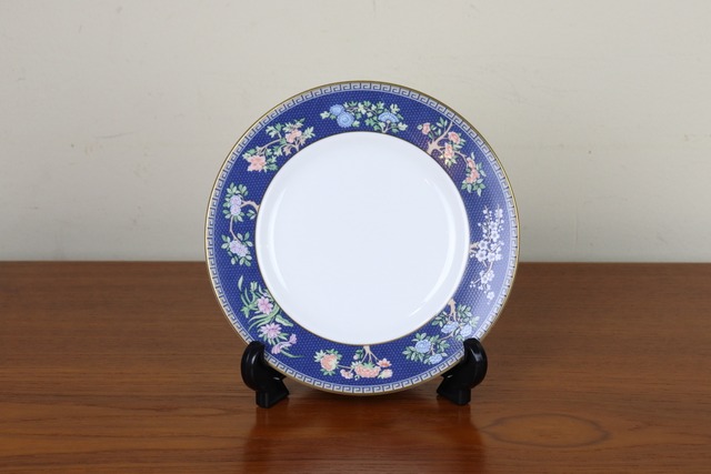 ウェッジウッド　ブルーサイアム　プレート17.5cm　ケーキ皿　WEDGWOOD　イギリス　ヴィンテージ　つ104