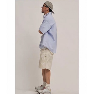 Flap pocket work shorts 1488