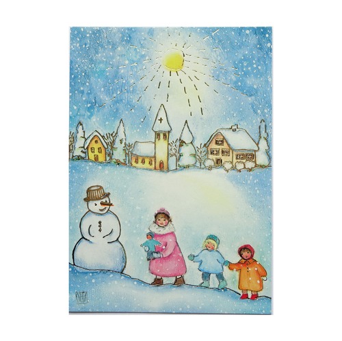 クリスマスポストカード　HANNELORE VIER  LAG-1401