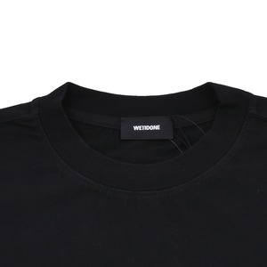 【WE11DONE】BLACK PEARL NECKLACE TEDDY LONG SLEEVE T-SHIRT