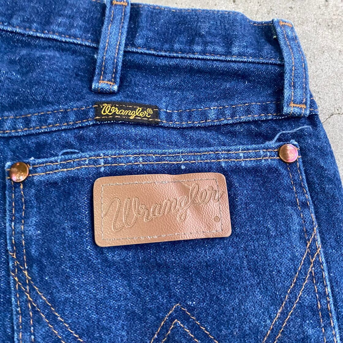 90年代 USA製 Wrangler ラングラー 13MWZ ストレート デニムパンツ 