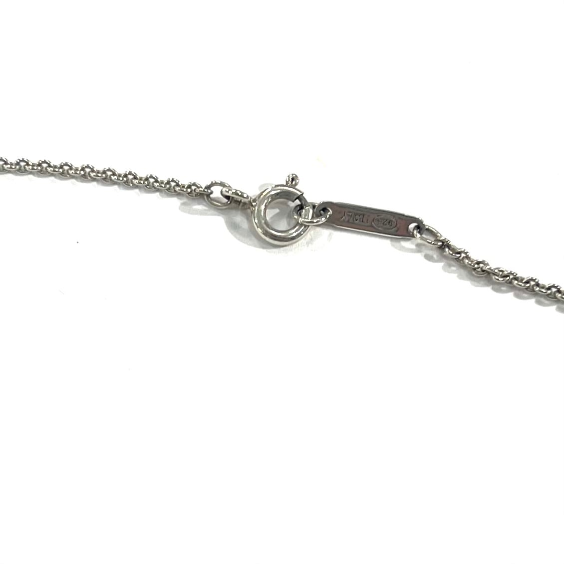 TIFFANY&CO.】2505 T&COティファニータグスクエアプレート ネックレス