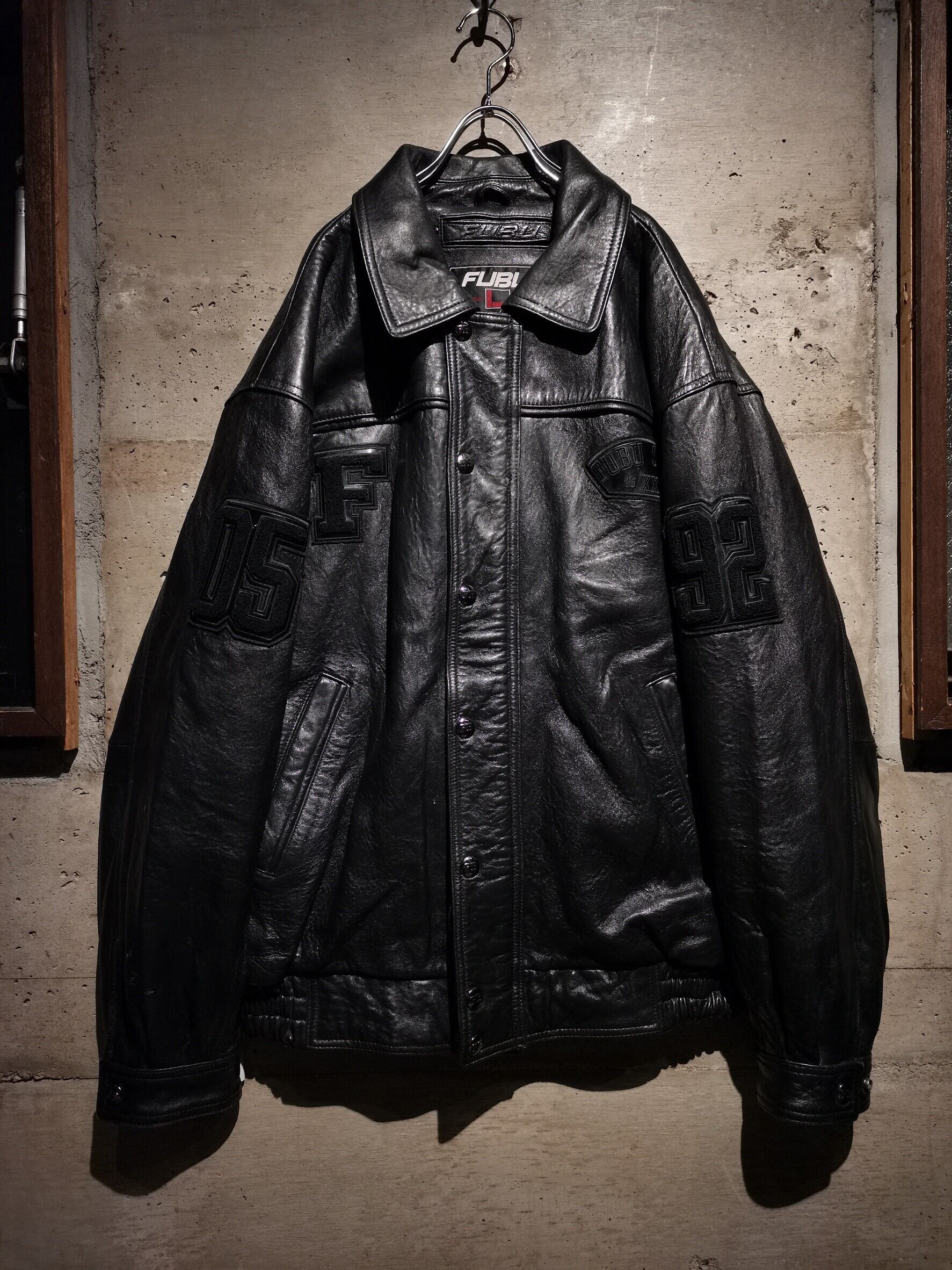 wu-wearレザージャケット　激レア　fubu rocawear enyce FUBU（フブ） ブルゾン アウター ブランド Faux Leather Jacket