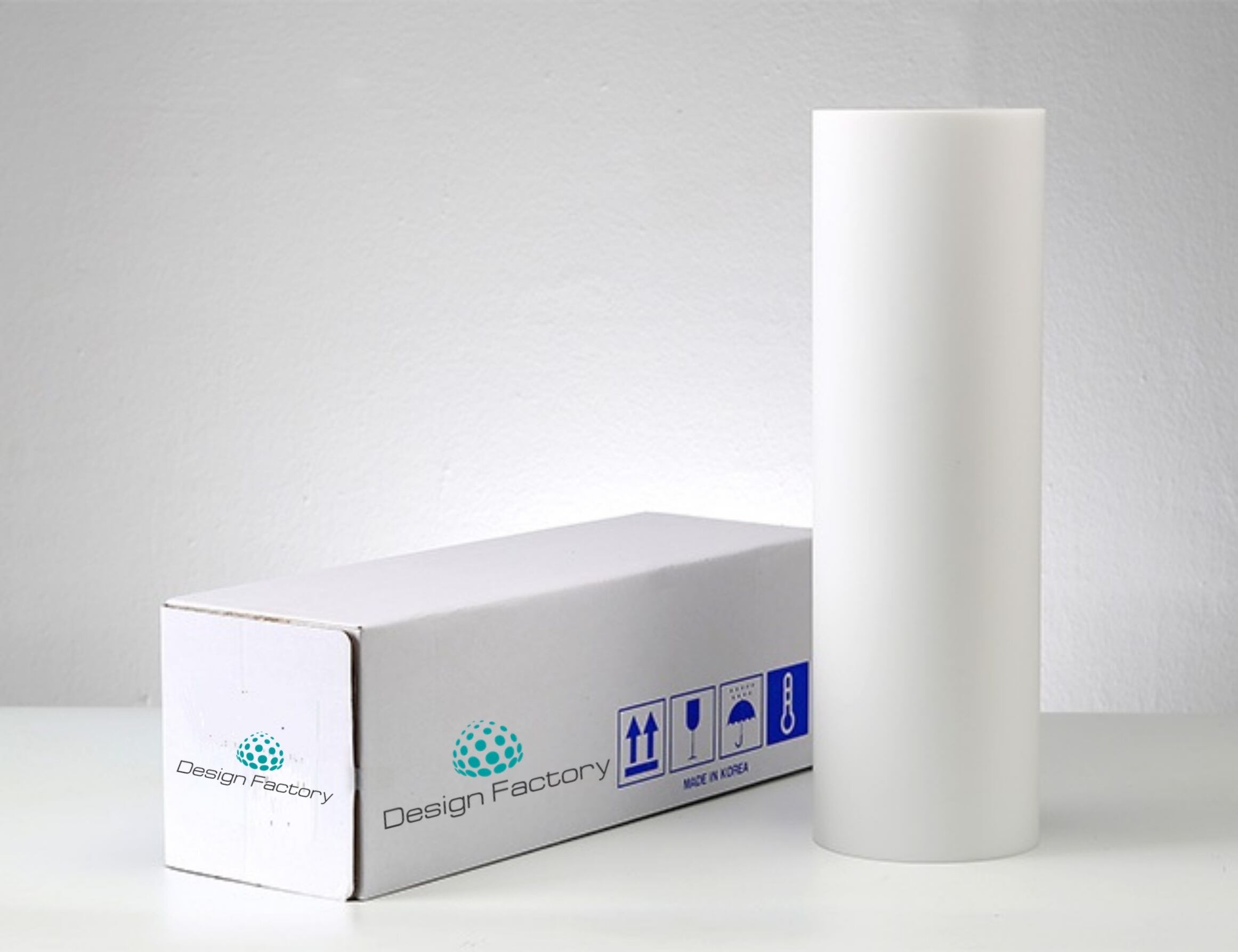 昇華熱転写用ロールフィルム 韓国製 幅17インチ 長さ40m 乳白色 10本セット