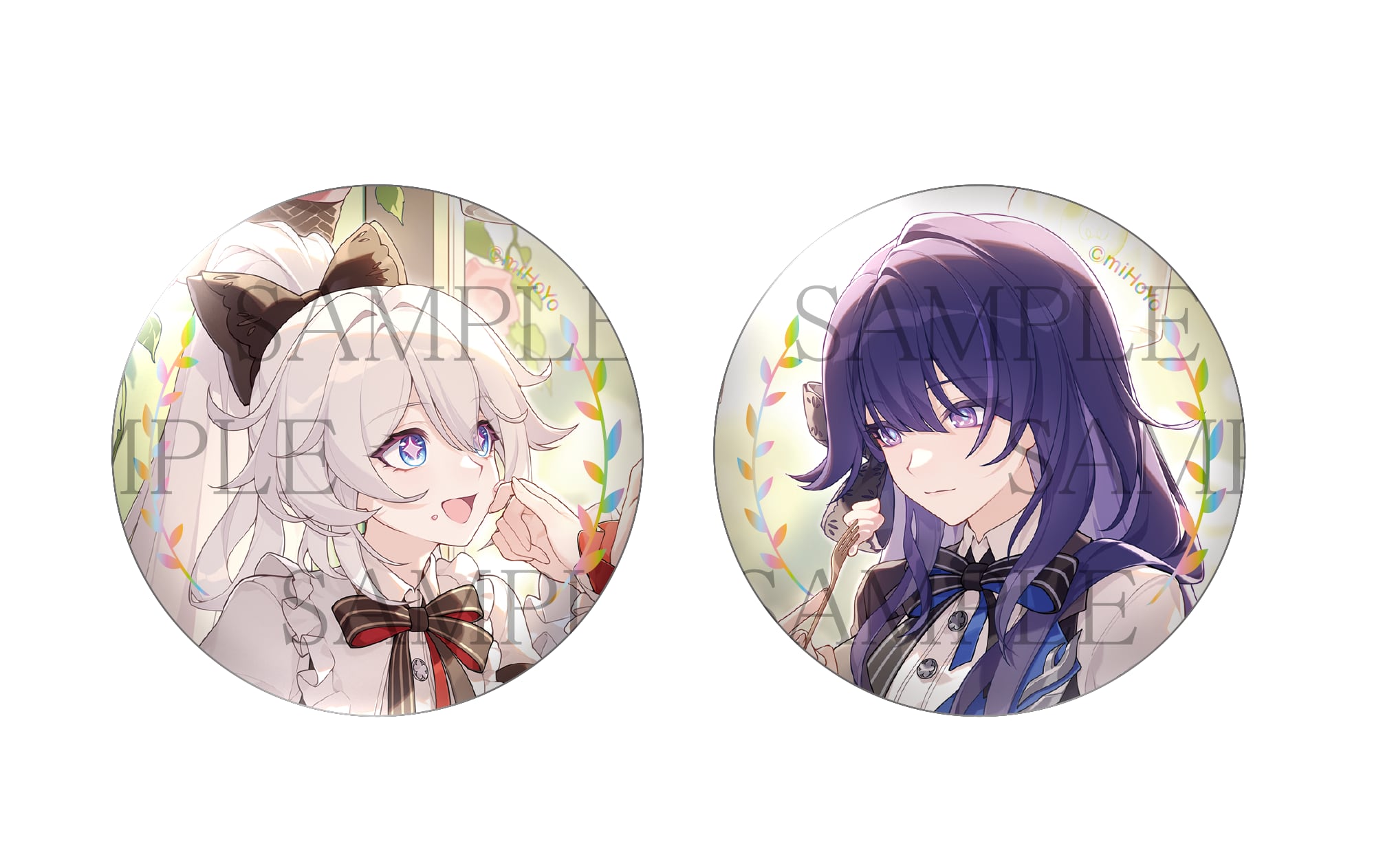 崩壊3rd アクリルカード　特大缶バッジ 2点セット　芽衣　キアナ 3e6bb0ea6196871776c4357c31adcf