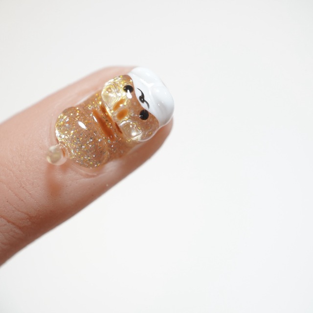 #579 人差し指 薬指チップ／XY148 繰り返し使えるネイルチップ