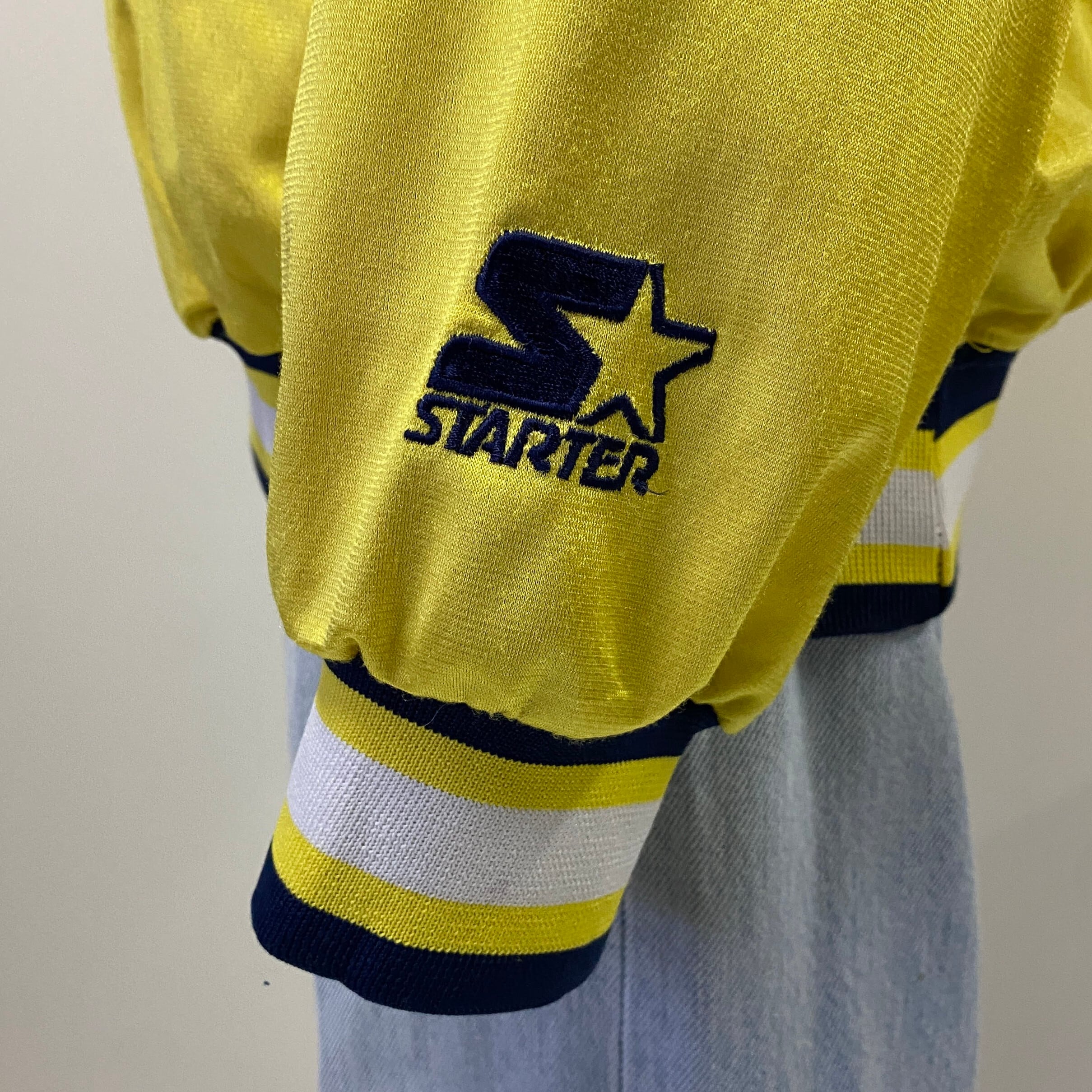 90年代 スターター MICHIGAN カレッジチーム ジャージ プルオーバー  