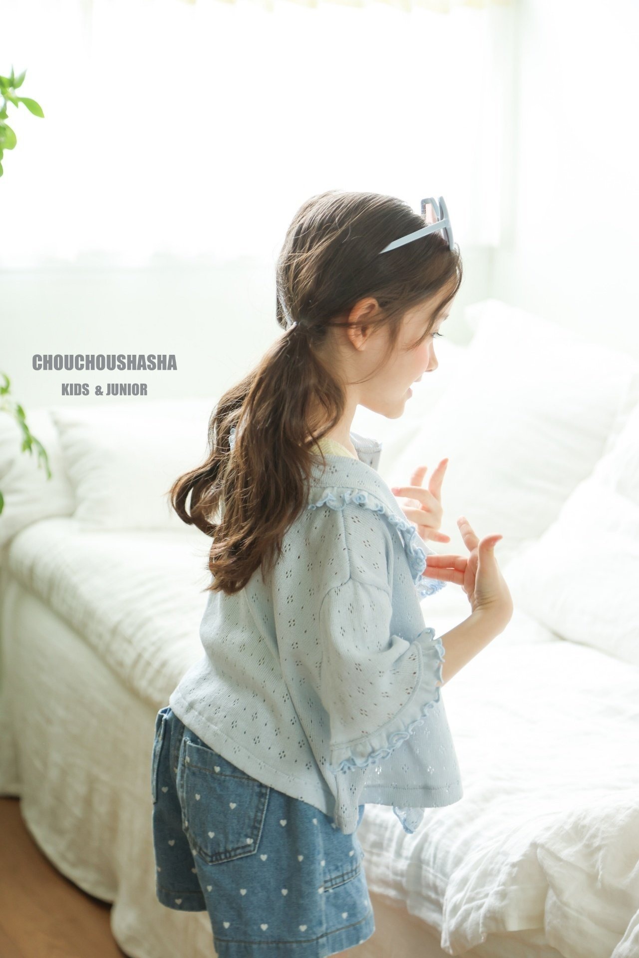 [CHOUCHOUSHASHA] Garden Cardigan +fee / [슈슈샤샤] 가든가디건