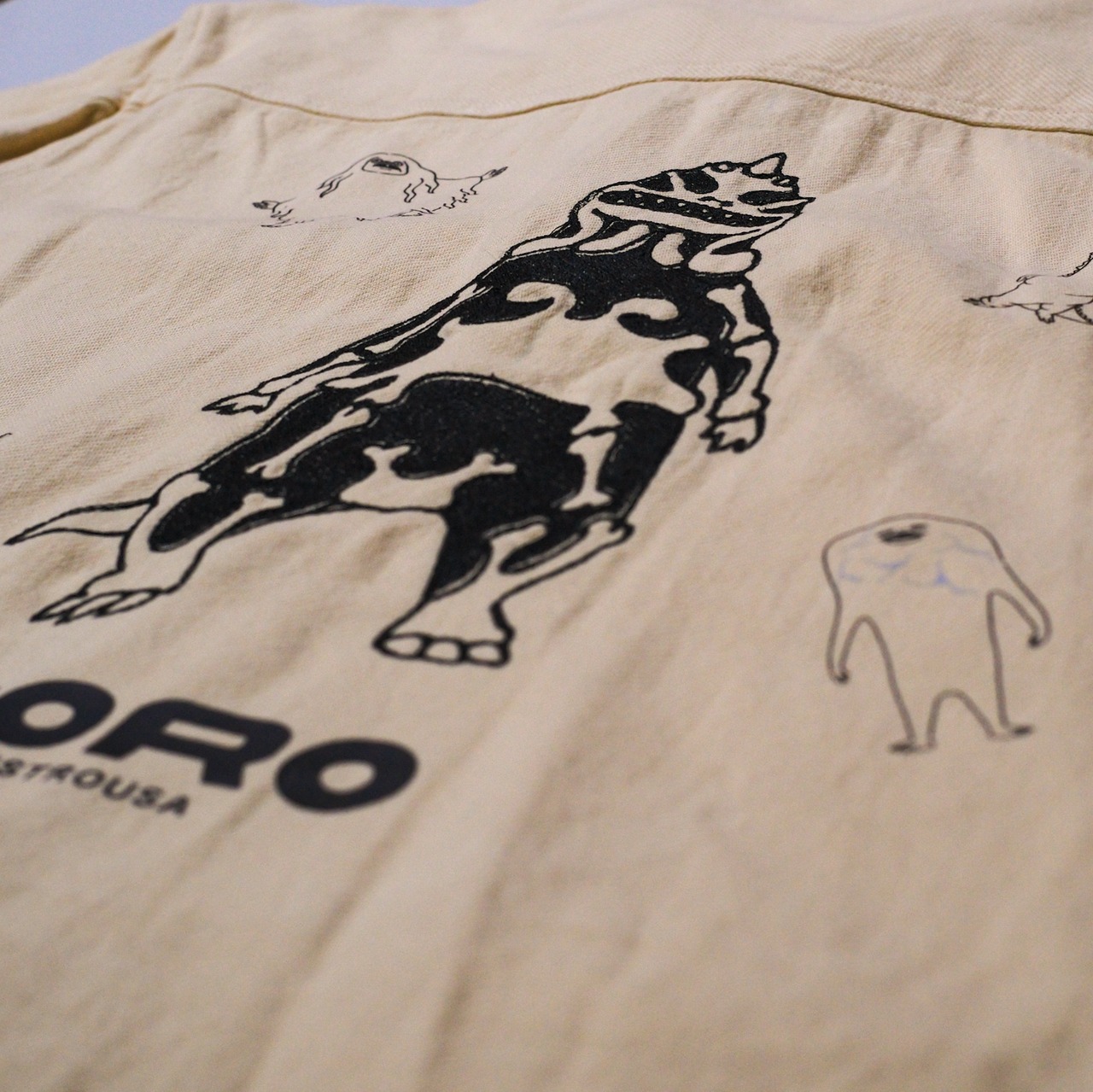 ULTRA KAIJU Embroidery Denim JKT feat.吉村生成