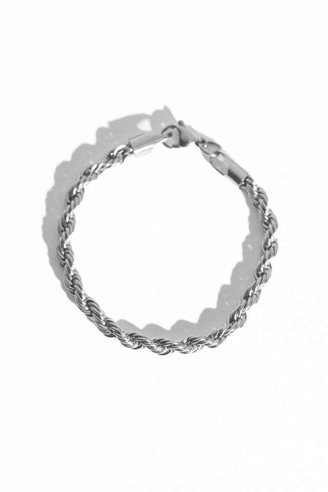 【rope chain bracelet】 / SILVER