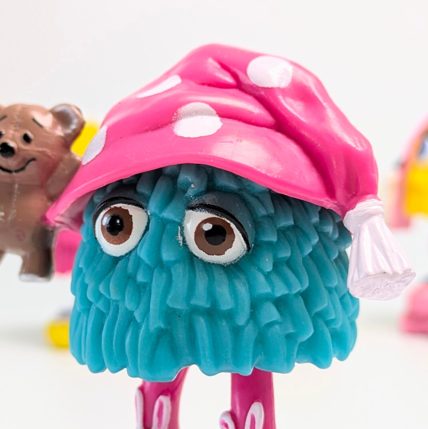☆DEADSTOCK / VINTAGE 1989☆【 McDonald's / マクドナルド 】1989 McDonald's Happy Meal Toy "Funny Fry Friends" 『ZZZ's (おやすみ)』Happy Meal Toy / ミールトイ / フライキッズ / フライガイ / フライガール 〚アメリカン雑貨 アメトイ〛