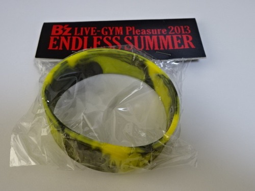B'z 2013ENDLESS SUMMER　ラバーバンド ラババン│アーティストグッズ販売買取 hfitz.com