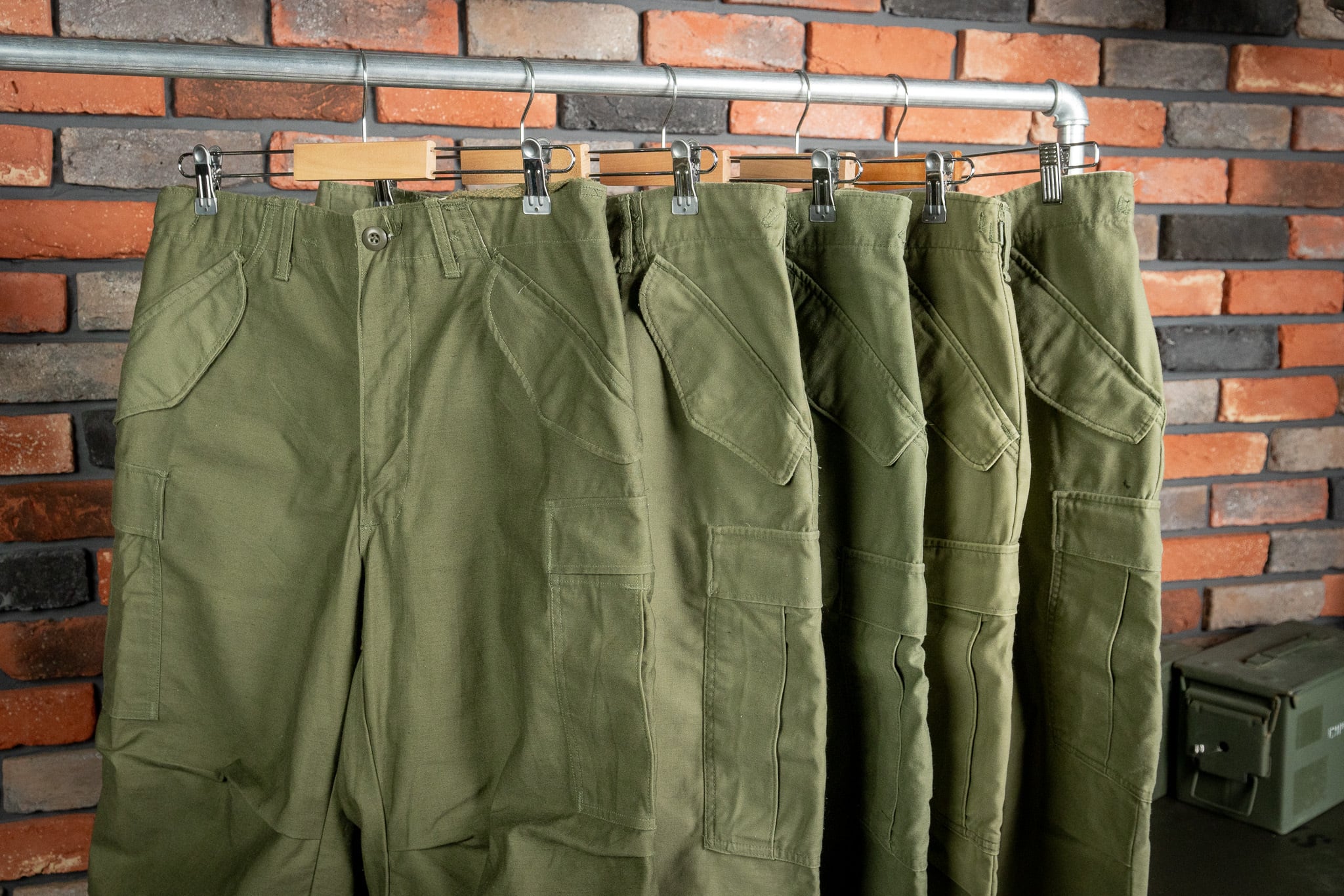 M-65 フィールドカーゴパンツ 米軍実物 Medium-Regular 70's 米軍実物 M-65 フィールドカーゴパンツ SMALL-REGULAR